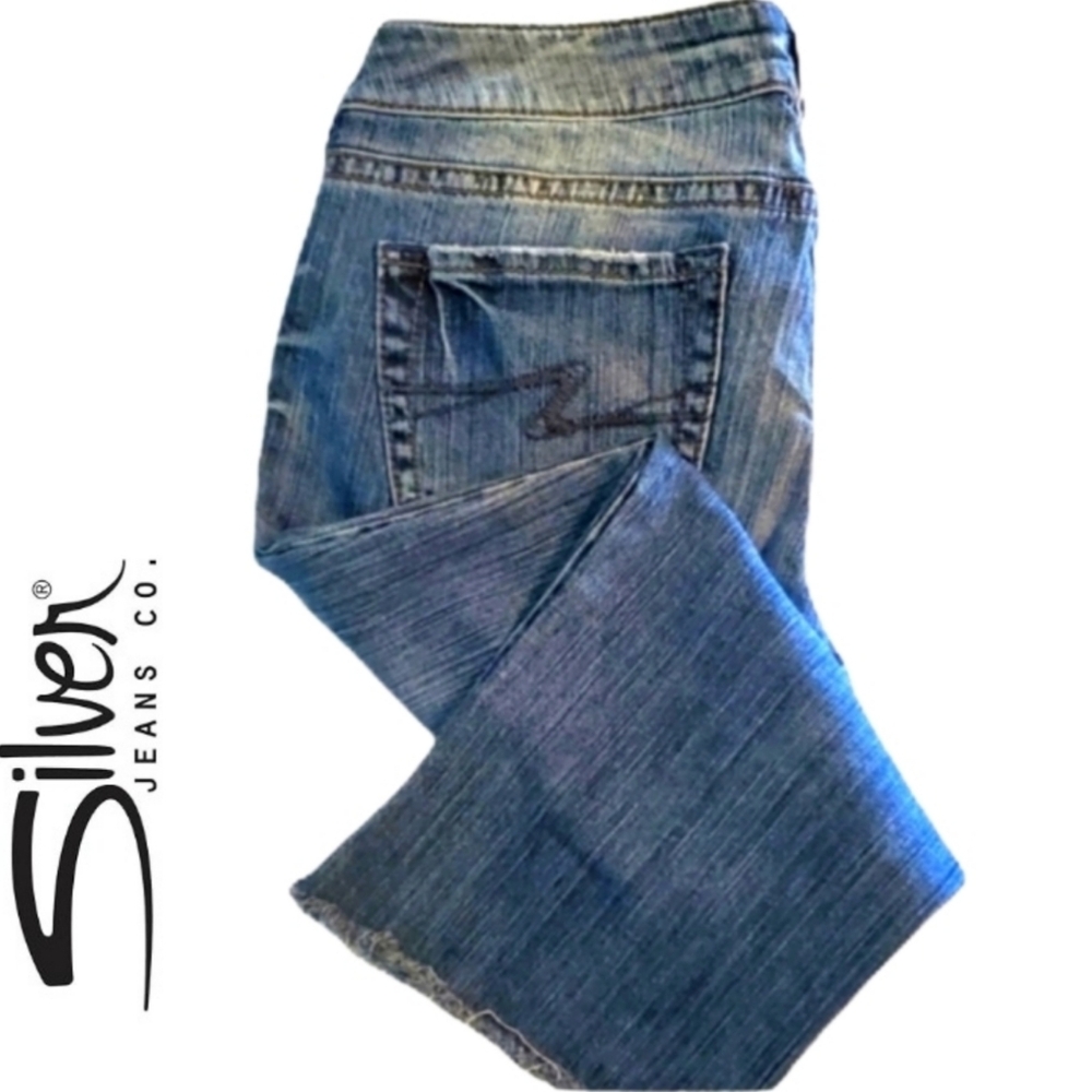 Silver Jeans Brand Denim Capri Length